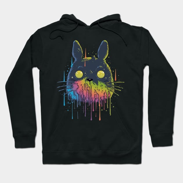 My Neighbor Psychedelic Hoodie by JensenArtCo